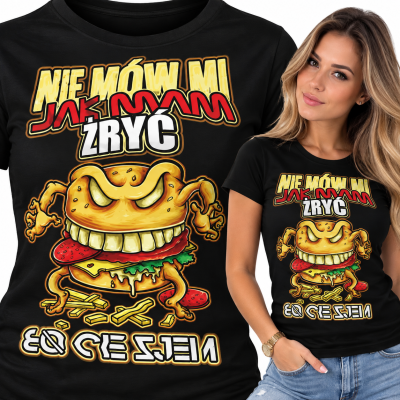 KOSZULKA ŚMIESZNA DAMSKA NIE MÓW MI 2